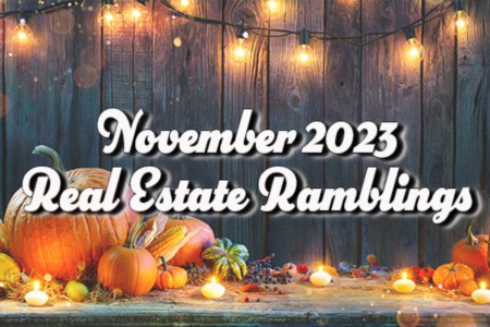 November 2023 Real Estate Ramblings