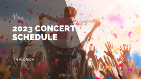 Here is your 2023 Concert Schedule for South Florida!