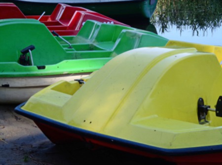 Paddle Boats: A Julia Davis Park Cruise Powered by You
