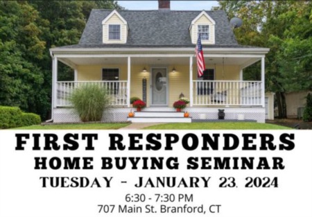 First Responders Home Buying Seminar Jan 23rd