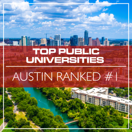 University of Texas Landed #1 in the Top Public Universities
