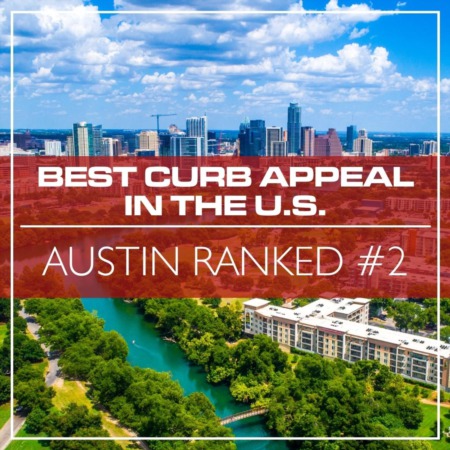 Austin Ranked #2 for Best Curb Appeal in the U.S. 