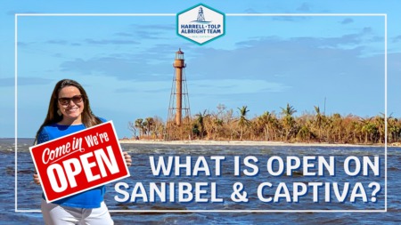What is open on Sanibel & Captiva?