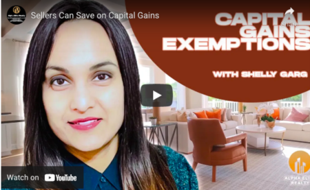 Sellers can save on Capital Gains Taxes!