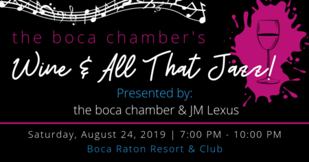 Boca Raton Upcoming 'Wine & All That Jazz!' Event 