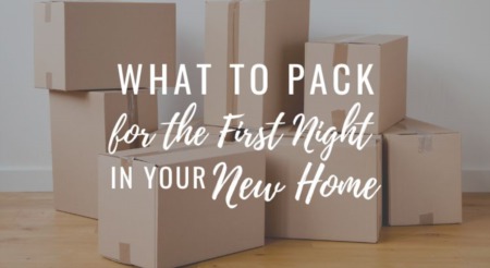 What to Pack for the First Night in Your New Home [INFOGRAPHIC]