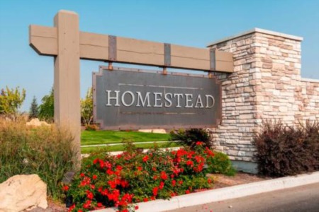 Homestead Subdivision in Eagle, Idaho  