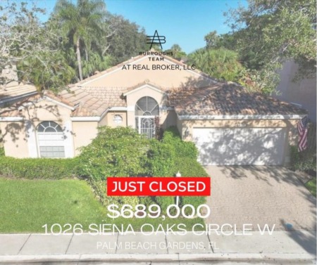 Just Sold: 1026 Siena Oak Circle W