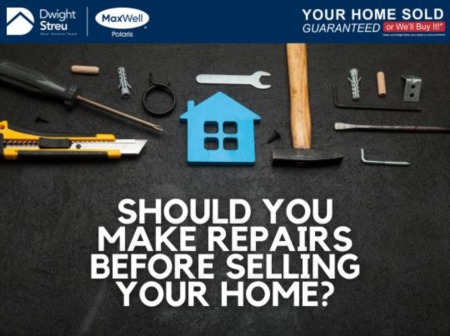 Should I Make Repairs Before Selling My Home?