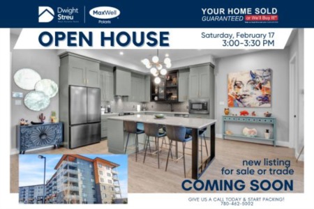 OPEN HOUSE Saturday February 17 3:00-3:30