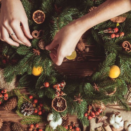 DIY Christmas Wreath Workshop: Craft Festive Beauty for Your Home