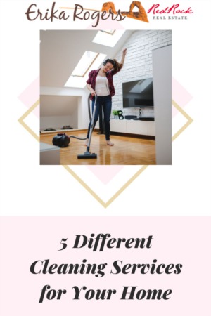 5 Different Cleaning Services for Your Home