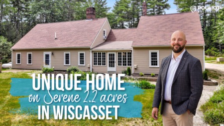 Unique Home on Serene 2.2 Acres in Wiscasset  |  Maine Real Estate