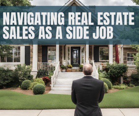 Can real estate sales be a side job?