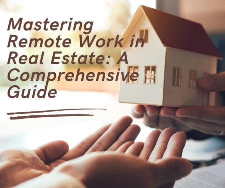 Can real estate agents work from home?