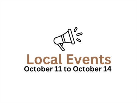 Local Events from October 11 to 14, 2023