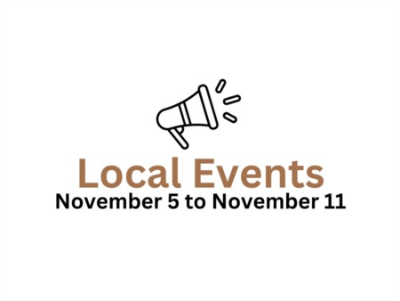 Local Events from November 7 to 11, 2023