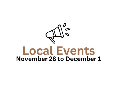 Local Events from November 28 to December 1, 2023 