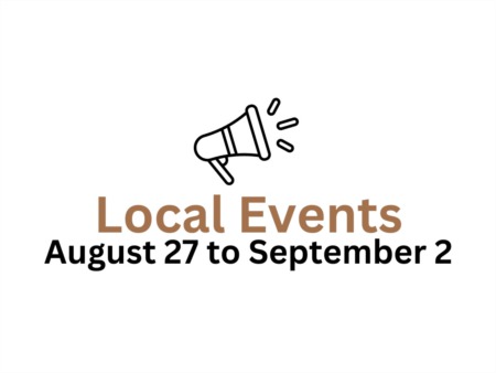 Local Events from August 27 to September 2, 2023
