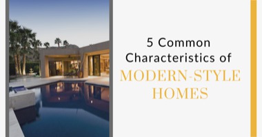 5 Characteristics of Modern-Style Homes [Architecture Style Guide]