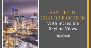 4 High-Rise Condo Buildings with Amazing San Diego Skyline Views