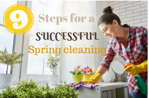 9 Steps For Successful Spring Cleaning