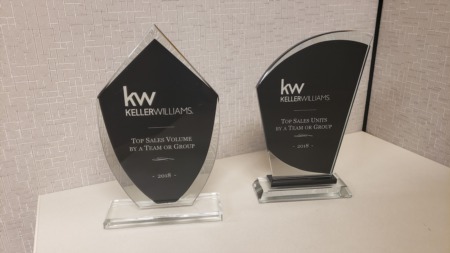 Top Agent at Keller Williams Realty in 2018
