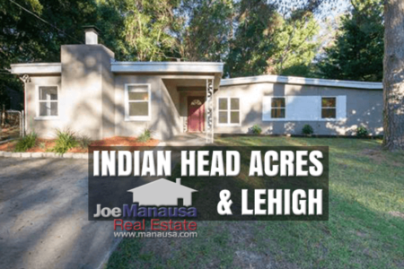 Indian Head Acres and Lehigh Home Sales July 2020