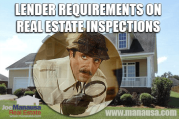 How Real Estate Inspections Are Viewed By Your Mortgage Lender
