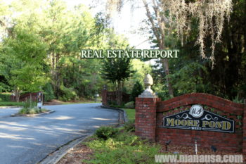 Moore Pond Listings And Home Sales Report July 2016