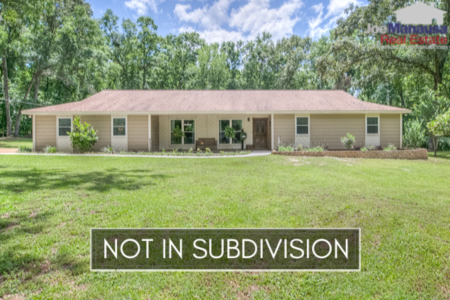 Homes for Sale in Tallahassee Outside of Subdivisions for November 2019