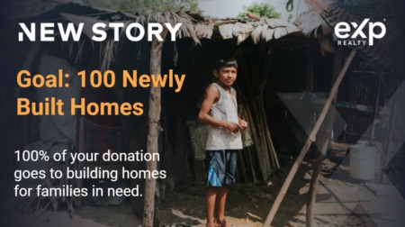 eXp Realty Sets a Goal With New Story to Fund 100 Newly Built Homes in Mexico