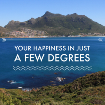 Your happiness in just a few degrees