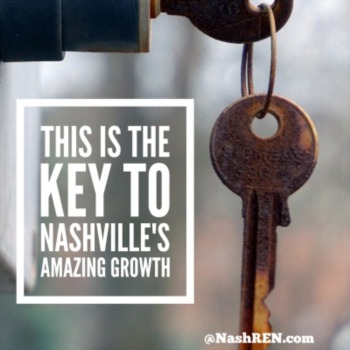 This is key to Nashville's amazing growth