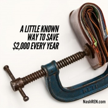 A little known way to save $2,000 every year