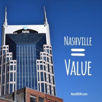 If you want value, Nashville will get you there