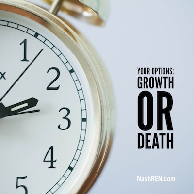 Your options: Growth or Death