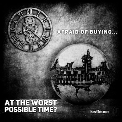 Are Are You Afraid Of Buying At The Worst Possible Time?