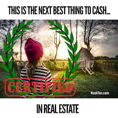 This Is The Next Best Thing To Cash In Real Estate