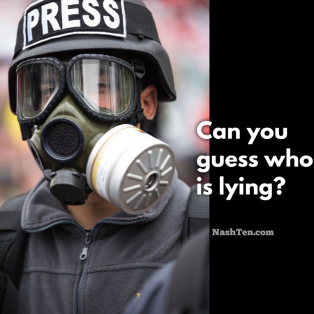 Can you guess who is lying?