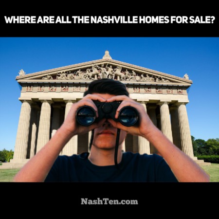 Where are all the homes for sale in Nashville?