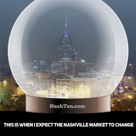 This is when I expect the Nashville market to change