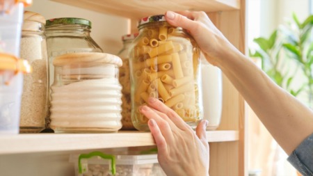 Organizing Kitchen Pantry
