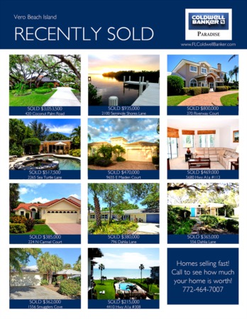 Vero Beach Island 2018 1st Quarter Real Estate Market Report