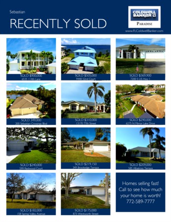 Sebastian 2018 1st Quarter Real Estate Market Report