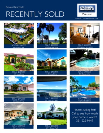 Brevard Island 2018 1st Quarter Real Estate Market Report
