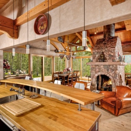 Melanie Griffith’s Mountain Retreat in Aspen