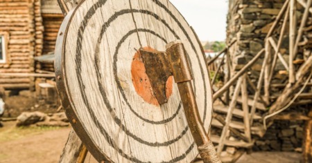 Gotta Check it Out Axe Throwing - Smoking Axes