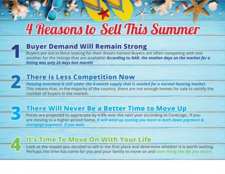 4 Reasons to Sell This Summer