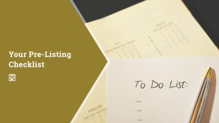 Your PreListing Checklist 